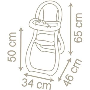 Smoby Baby Nurse high chair for dolls (220370) Smoby Baby Nurse high chair for dolls (220370)