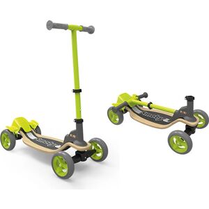 Smoby 750700 Foldable Kids Scooter - Black/Green - Scooter Smoby 750700 Foldable Kids Scooter - Black/Green - Scooter