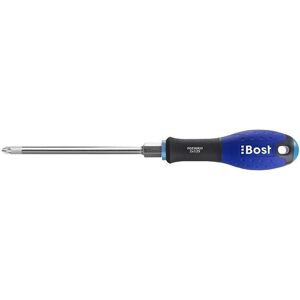 BOST - Tournevis cruciforme - PZ2 x 125 mm - Protection électrique - Publicité BOST - Tournevis cruciforme - PZ2 x 125 mm - Protection électrique - Publicité