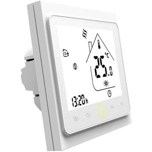 Linghhang - BHT-002-GC - Weiß - Intelligenter Thermostat - Warmwasserbereiter mit Boiler Linghhang - BHT-002-GC - Weiß - Intelligenter Thermostat - Warmwasserbereiter mit Boiler