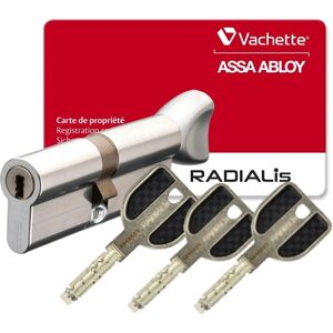 Cylindre haute sécurité VACHETTE - 32,5x32,5 mm - Publicité Cylindre haute sécurité VACHETTE - 32,5x32,5 mm - Publicité