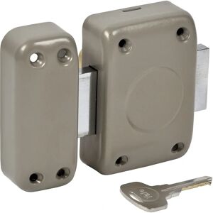 Yale YV25C-35 Serrure à Cylindre - 5 Goupilles - 23mm - 35mm - Beige - Verrou Yale YV25C-35 Serrure à Cylindre - 5 Goupilles - 23mm - 35mm - Beige - Verrou