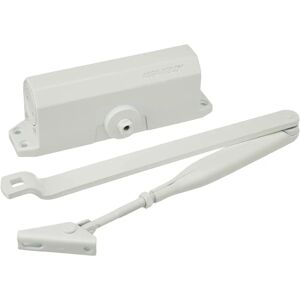 Vachette - Model DC110 White Adjustable Door Closer for Right and Left Doors - Door Closer Vachette - Model DC110 White Adjustable Door Closer for Right and Left Doors - Door Closer