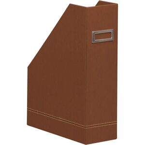 Porte-revues en Similicuir Italien Rhodia - 10x25x31 cm - Orange - Porte-revues - Publicité Porte-revues en Similicuir Italien Rhodia - 10x25x31 cm - Orange - Porte-revues - Publicité