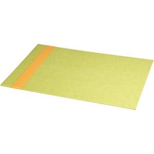 Sous-main Rhodia 318806C - Simili cuir, Vert, Orange, Logo Rhodia embossé - Publicité Sous-main Rhodia 318806C - Simili cuir, Vert, Orange, Logo Rhodia embossé - Publicité