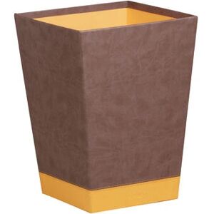Conteneur à déchets Rhodia 318823C - Carré Simili cuir Orange - Publicité Conteneur à déchets Rhodia 318823C - Carré Simili cuir Orange - Publicité