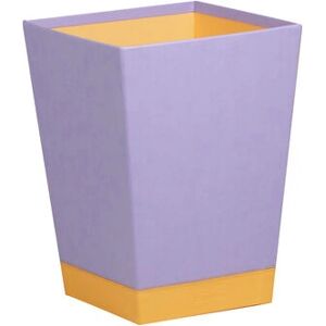 Conteneur à déchets Rhodia 318829C - Carré Simili Cuir Orange, Violet - Publicité Conteneur à déchets Rhodia 318829C - Carré Simili Cuir Orange, Violet - Publicité