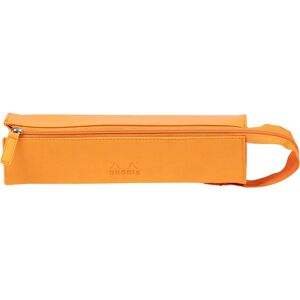 Trousse en simili cuir italien Rhodiarama Orange - Lot de 2 - Publicité Trousse en simili cuir italien Rhodiarama Orange - Lot de 2 - Publicité