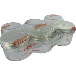 Ensemble de 6 Terrines en Verre 200g Le Parfait - Conservation alimentaire - Publicité Ensemble de 6 Terrines en Verre 200g Le Parfait - Conservation alimentaire - Publicité