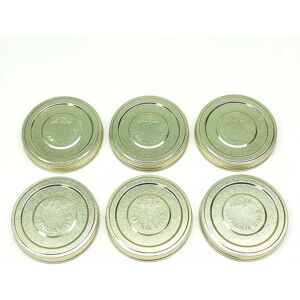 Couvercles Le Parfait Orange 11cm - Pack de 6 - Publicité Couvercles Le Parfait Orange 11cm - Pack de 6 - Publicité