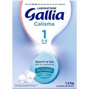 Gallia Calisma 1 0-6 mois - 2 x 600 g - Publicité Gallia Calisma 1 0-6 mois - 2 x 600 g - Publicité