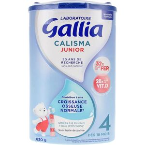 GALLIA Calisma Junior 4ème Âge - Nutrition bébé & enfant - Publicité GALLIA Calisma Junior 4ème Âge - Nutrition bébé & enfant - Publicité
