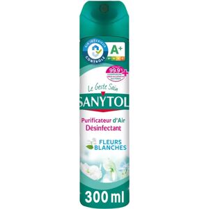 Sanytol 300ml Désinfectant d'Air Parfum Fleurs Margaritar - Désinfectant Air - Publicité Sanytol 300ml Désinfectant d'Air Parfum Fleurs Margaritar - Désinfectant Air - Publicité