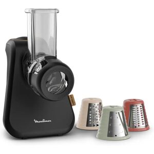 Moulinex Eco Respect - Tagliaverdure, design écologique, salades, légumes, 3 cônes (hachoir, râpe, mandoline), fabriqué en France Moulinex Eco Respect - Tagliaverdure, design écologique, salades, légumes, 3 cônes (hachoir, râpe, mandoline), fabriqué en France