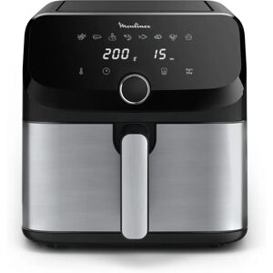 Moulinex EZ855D20 - Schwarz, Edelstahl - Heißluftfritteuse Moulinex EZ855D20 - Schwarz, Edelstahl - Heißluftfritteuse