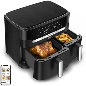 Tefal EY9428 Dual Easy Fry XXL - Noir - Friteuse à air chaud - Publicité Tefal EY9428 Dual Easy Fry XXL - Noir - Friteuse à air chaud - Publicité