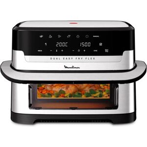 Moulinex - Dual Easy Fry Flex EZ922D - Friteuse à air double 9 L Moulinex - Dual Easy Fry Flex EZ922D - Friteuse à air double 9 L