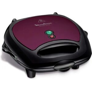 Moulinex SJ615612 - Noir, Violett - Gaufrier et Grill à Sandwich - Publicité Moulinex SJ615612 - Noir, Violett - Gaufrier et Grill à Sandwich - Publicité