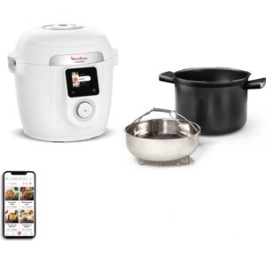 Moulinex Cookeo Wifi 9-en-1 CE952110 6 L 1600 W Blanc - Multicuiseur - Publicité Moulinex Cookeo Wifi 9-en-1 CE952110 6 L 1600 W Blanc - Multicuiseur - Publicité