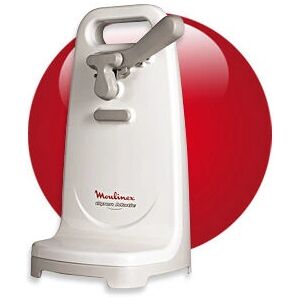 ouvre-boîtes Moulinex DJJ152 - Appareil électrique - Blanc - Plastique - 50 W - Publicité ouvre-boîtes Moulinex DJJ152 - Appareil électrique - Blanc - Plastique - 50 W - Publicité