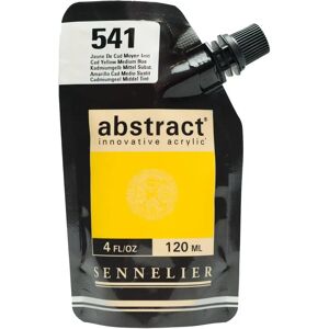 Peinture acrylique Jaune Cadmium Moyen Sennelier - Corps lourd, 120ml - Publicité Peinture acrylique Jaune Cadmium Moyen Sennelier - Corps lourd, 120ml - Publicité