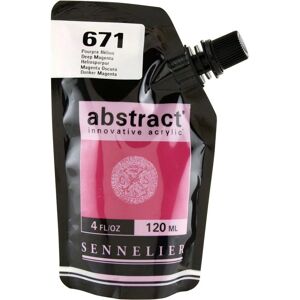 Sennelier Magenta Profond - Peinture acrylique - Publicité Sennelier Magenta Profond - Peinture acrylique - Publicité
