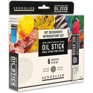 Sennelier Oil Sticks - Set of 6 Basic Colours - Oil Sticks Sennelier Oil Sticks - Set of 6 Basic Colours - Oil Sticks