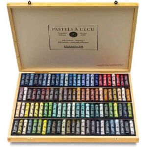 Pastels Artexport - 100 Couleurs Paysage - Boîte en Bois - Mannequin Gratuit - Publicité Pastels Artexport - 100 Couleurs Paysage - Boîte en Bois - Mannequin Gratuit - Publicité
