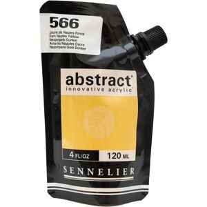 Peinture acrylique Jaune Naples Sombre de Sennelier - Abstract, Corps lourd, 120ml - Publicité Peinture acrylique Jaune Naples Sombre de Sennelier - Abstract, Corps lourd, 120ml - Publicité