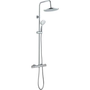 Système de Douche Edouard Rousseau MIHANÉ NF - 2 Têtes Chrome - Publicité Système de Douche Edouard Rousseau MIHANÉ NF - 2 Têtes Chrome - Publicité