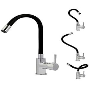 Rousseau Model 4060589 Kitchen Tap - Metal Handle Rousseau Model 4060589 Kitchen Tap - Metal Handle