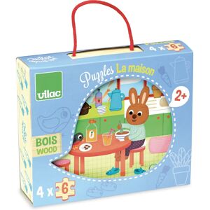 Vilac 2643 Puzzle - Tiere - Holzpuzzles für Kinder Vilac 2643 Puzzle - Tiere - Holzpuzzles für Kinder