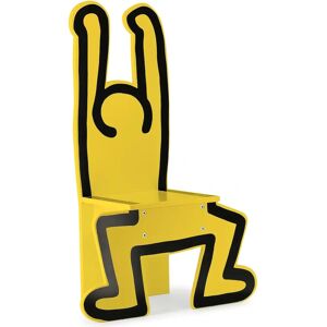 Vilac Keith Haring Gele Houten Stoel - Stoel Vilac Keith Haring Gele Houten Stoel - Stoel