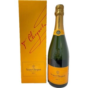 Champagne Veuve Clicquot Yellow Label - 12% Vol. 0,75l Boîte Cadeau - Publicité Champagne Veuve Clicquot Yellow Label - 12% Vol. 0,75l Boîte Cadeau - Publicité
