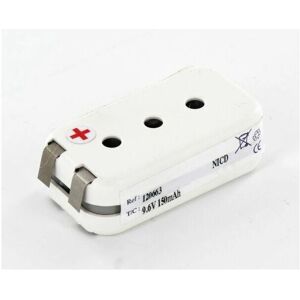 Batería Saft 9.6V 150mAh NiCd - Flasque 1/3 AAA Batería Saft 9.6V 150mAh NiCd - Flasque 1/3 AAA