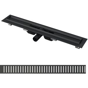 Alca - Sistema de desagüe de ducha modelo 850 con rejilla de acero Alca - Sistema de desagüe de ducha modelo 850 con rejilla de acero