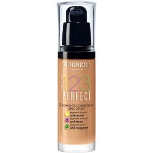 Bourjois 123 Perfect Lysbrun Flydende Foundation - Flydende Foundation Bourjois 123 Perfect Lysbrun Flydende Foundation - Flydende Foundation