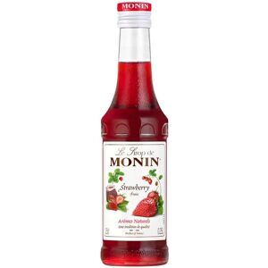 Sirop de Fraise Monin - Naturel, 25cl - Publicité Sirop de Fraise Monin - Naturel, 25cl - Publicité