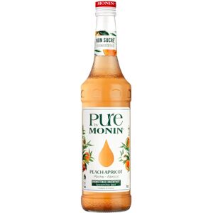 Concentré Pure Pêche Abricot Monin - Type de Fruit - Publicité Concentré Pure Pêche Abricot Monin - Type de Fruit - Publicité