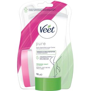 Veet Dusch-Haarentfernungs-Creme für trockene Haut (150 ml) Veet Dusch-Haarentfernungs-Creme für trockene Haut (150 ml)