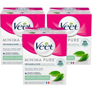 Veet Minima Pur Cire au Thé Vert - Cire - Publicité Veet Minima Pur Cire au Thé Vert - Cire - Publicité
