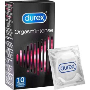Durex Orgasm'Intense Condoms - 10 Transparent Stimulating Durex Orgasm'Intense Condoms - 10 Transparent Stimulating