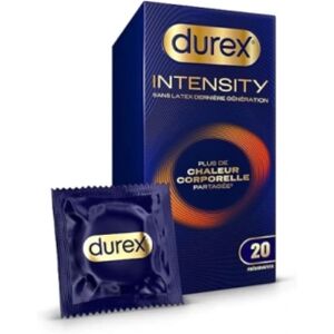 Durex Intensity - Préservatifs ultra-fins - 20 pcs - Publicité Durex Intensity - Préservatifs ultra-fins - 20 pcs - Publicité