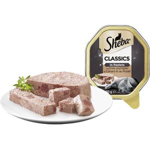Sheba Classiques en Pâté Canard & Poulet 85g - Nourriture pour chats Sheba Classiques en Pâté Canard & Poulet 85g - Nourriture pour chats