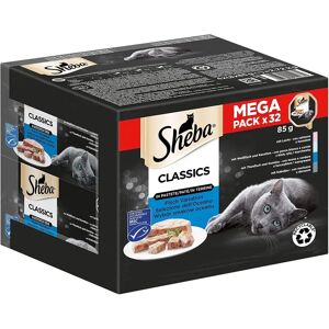 Nourriture pour Chats Sheba - Pack Varié en Sauces et Pâtés - Nutrition Complète - Publicité Nourriture pour Chats Sheba - Pack Varié en Sauces et Pâtés - Nutrition Complète - Publicité