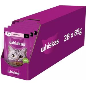 Whiskas Lachs in Sauce Erwachsene - 28x85g Nassfutter Whiskas Lachs in Sauce Erwachsene - 28x85g Nassfutter