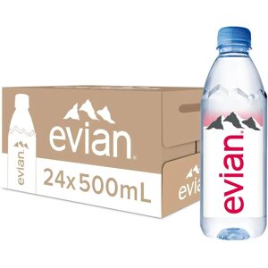 Evian Natural Spring Water 500ml - Bottled Water Evian Natural Spring Water 500ml - Bottled Water