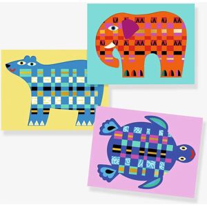 Conjunto criativo Djeco - Tecer em papel - Animais Conjunto criativo Djeco - Tecer em papel - Animais