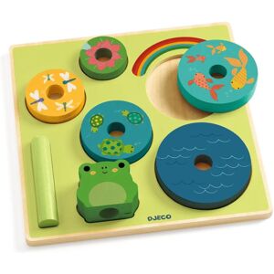 Puzzle en bois Rainbow Djeco - 8 pièces Puzzle en bois Rainbow Djeco - 8 pièces