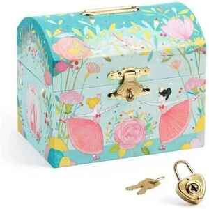 Djeco Green Ballerina Piggy Bank - Toy Storage - 10x12 cm Djeco Green Ballerina Piggy Bank - Toy Storage - 10x12 cm